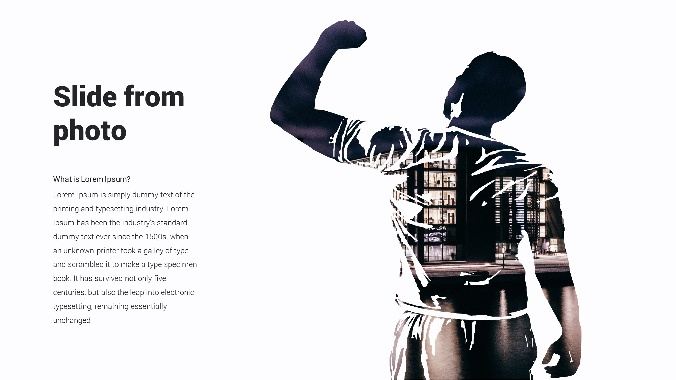 Photo Mask Keynote Template, Presentation Templates GraphicRiver